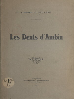 cover image of Les Dents d'Ambin